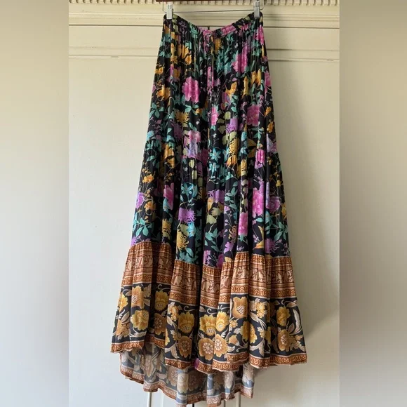 Spell Butterfly Garden Maxi Skirt - Medium
